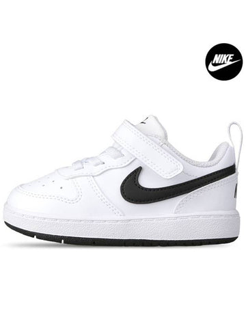 Kids Courtburrow Low Recraft TD Low Top Sneakers White - NIKE - BALAAN 1