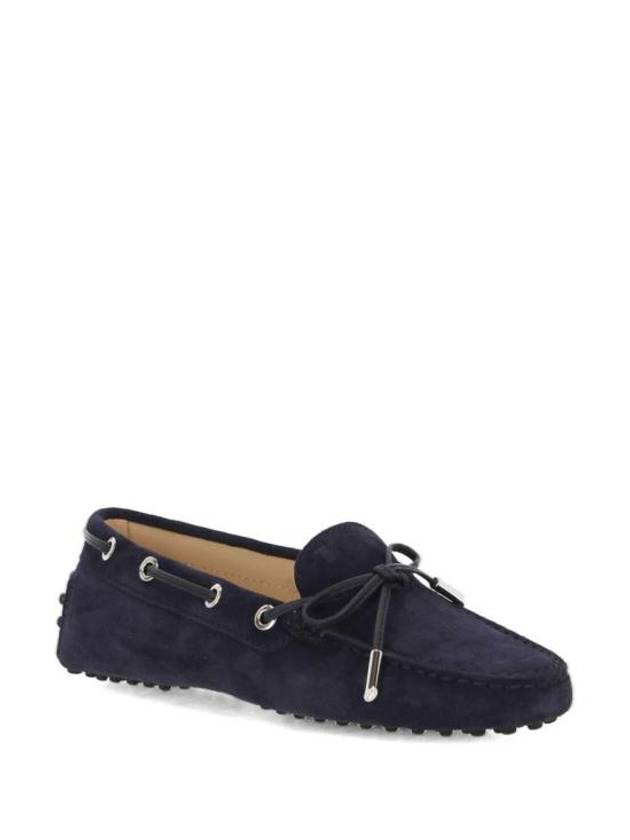 Gommino Suede Driving Shoes Blue - TOD'S - BALAAN 3