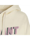 Mansel Logo Print Hoodie Vanilla - ISABEL MARANT - BALAAN 5