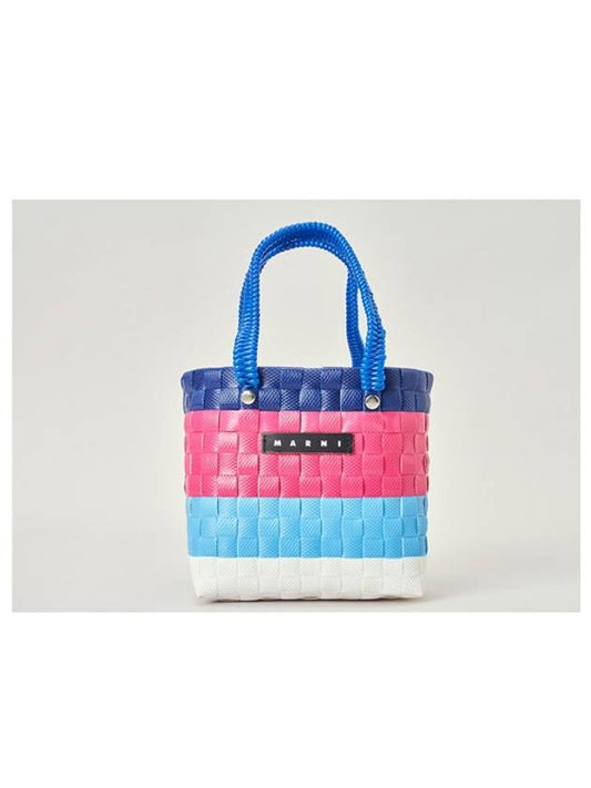 Sunday Morning Tote Bag Blue Pink M00816 M00IW - MARNI - BALAAN 1