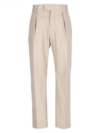 Loro Piana Pleated Tapered Banding Pants - LORO PIANA - BALAAN 1