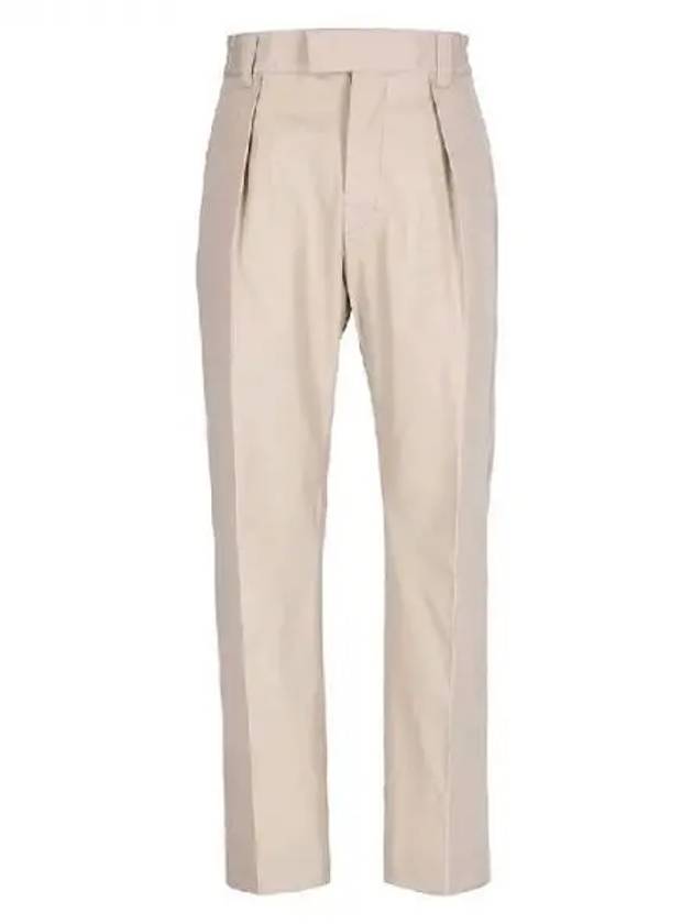 Loro Piana Pleated Tapered Banding Pants 270982 - LORO PIANA - BALAAN 1