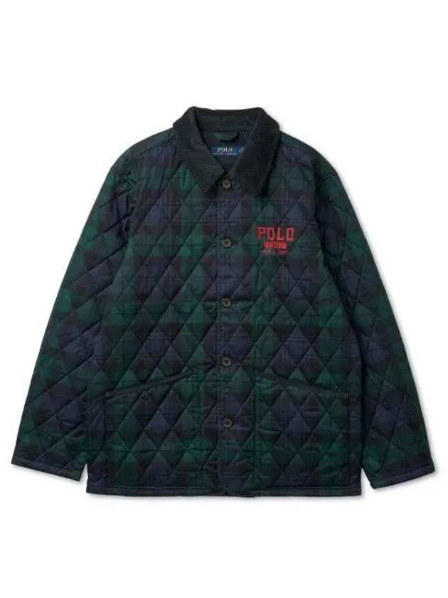 30 points reward logo plaid half coat multicolor - POLO RALPH LAUREN - BALAAN 1