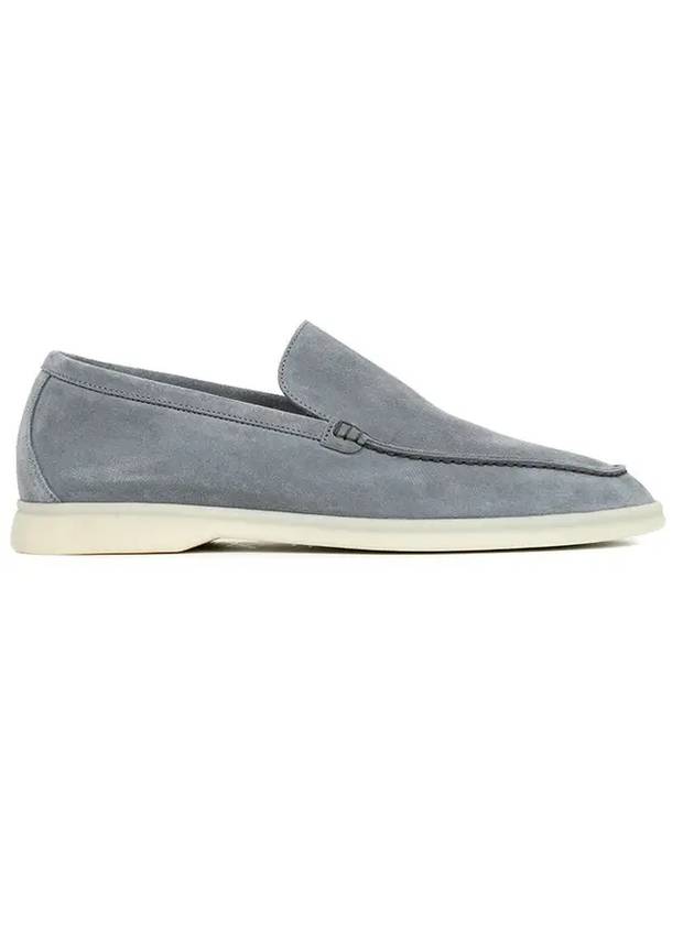 Summer Work Suede Loafers Grey - LORO PIANA - BALAAN 1