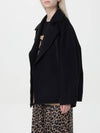 Rotondo Zip-Up Single Coat Black - MAX MARA - BALAAN 4