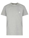 Zafferh Logo Cotton Short Sleeve T-Shirt Grey - ISABEL MARANT - BALAAN 2