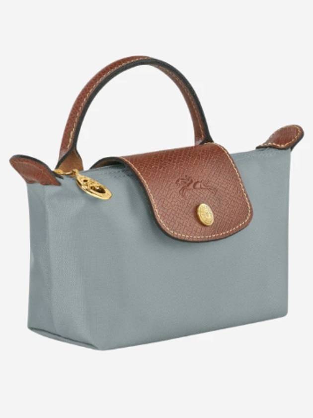 Le Pliage Original Pouch Bag Light Grey - LONGCHAMP - BALAAN 3