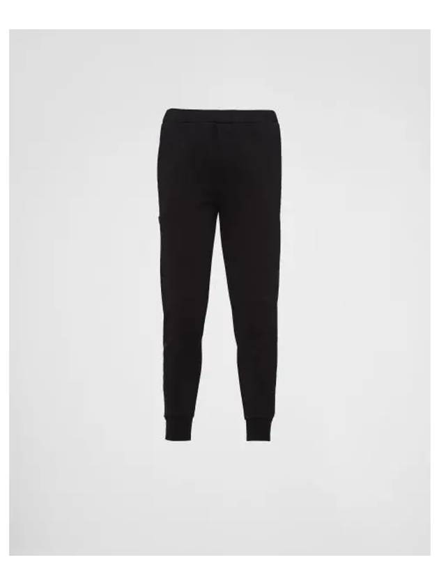 Triangle Logo Skinny Fit Track Pants Black - PRADA - BALAAN 2