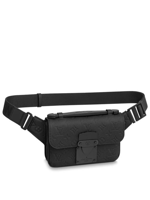 S-Lock Monogram Belt Bag Black - LOUIS VUITTON - BALAAN.