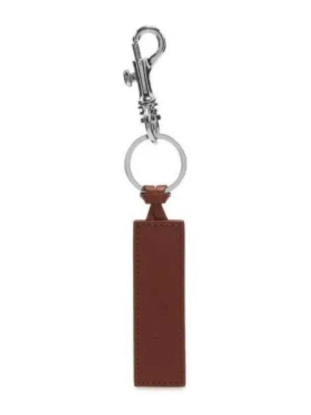 Logo Leather Key Holder Brown - A.P.C. - BALAAN 2