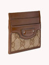 Hacker Project Neo Classic Card Wallet Brown - GUCCI - BALAAN.