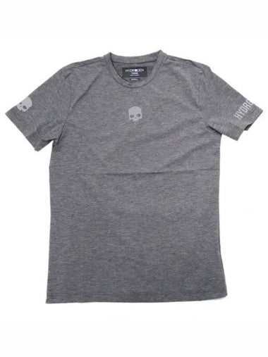 Basic Tech Short Sleeve T-Shirt Grey - HYDROGEN - BALAAN 1