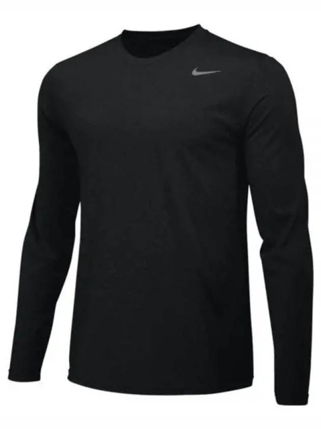 Men's Team Legend Dri Fit Long Sleeve T-Shirt Brown - NIKE - BALAAN 2