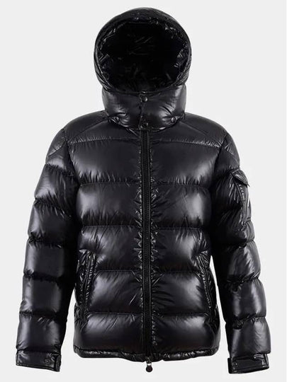 Men's Maya Short Down Padding Black - MONCLER - BALAAN 2