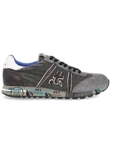 Lucy Suede Low Top Sneakers Grey - PREMIATA - BALAAN 1