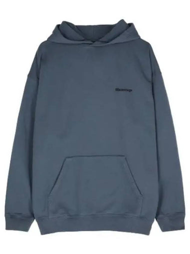 Medium fit hood blue black - BALENCIAGA - BALAAN 1