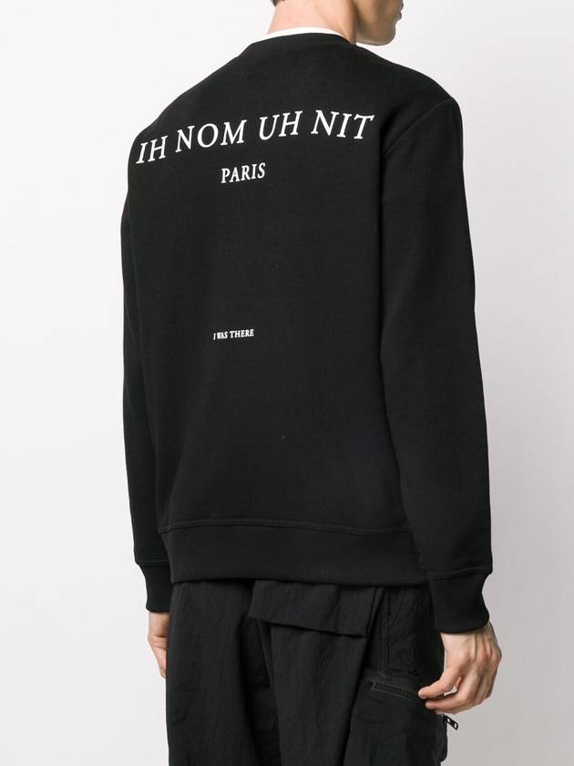 Masked Sweatshirt Black NCS20234 - IH NOM UH NIT - BALAAN 4