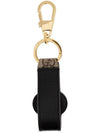 Cut-out Interlocking G Key Holder Black - GUCCI - BALAAN 4