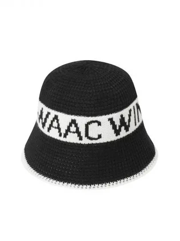 Golf color combination knit bucket hatWGRCX24613BKX Domestic product GQ0Z24082635306 - WAAC - BALAAN 1