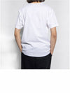 Face Patch Crew Neck Short Sleeve T-Shirt White - ACNE STUDIOS - BALAAN 3