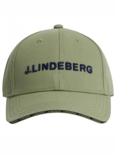 Hennric Embroidered Logo Ball Cap Oil Green - J.LINDEBERG - BALAAN 2