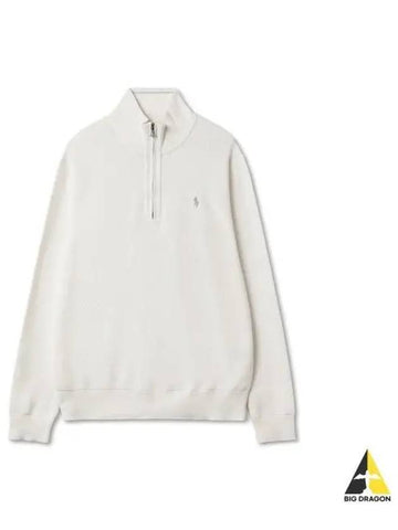 Long sleeve half zip up pullover white - POLO RALPH LAUREN - BALAAN 1