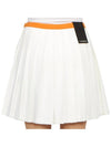 Women's Sierra Pleated Skirt White - J.LINDEBERG - BALAAN 8