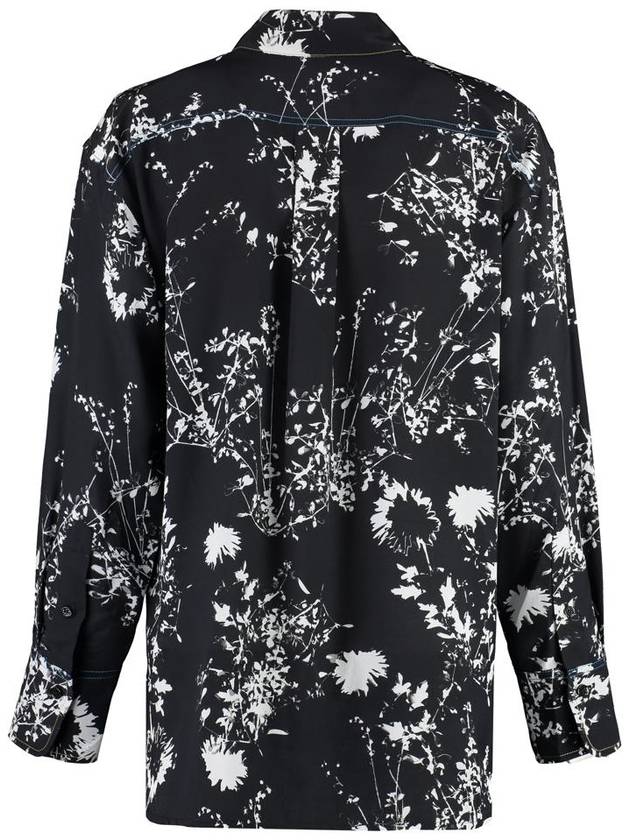 Victoria Beckham Printed Silk Shirt - VICTORIA BECKHAM - BALAAN 2