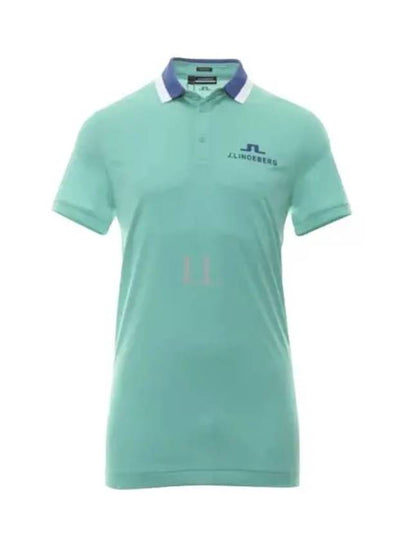 Golf Wear Benji Men s Collar Short Sleeve T Shirt GMJT08409 M158 - J.LINDEBERG - BALAAN 2