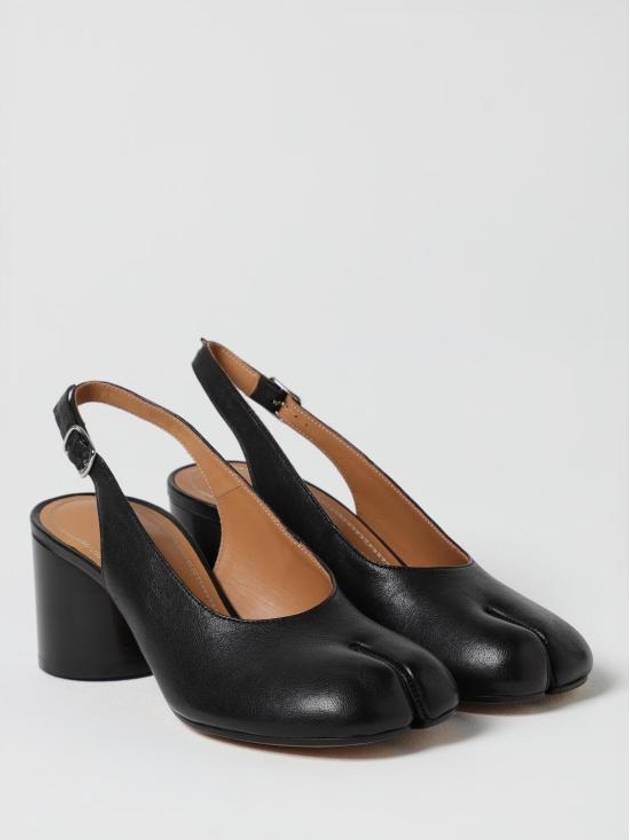 Tabi Slingback Heels Black - MAISON MARGIELA - BALAAN 3