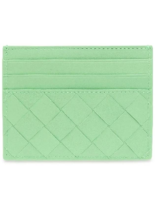 Intrecciato Leather Card Holder Siren - BOTTEGA VENETA - BALAAN 2