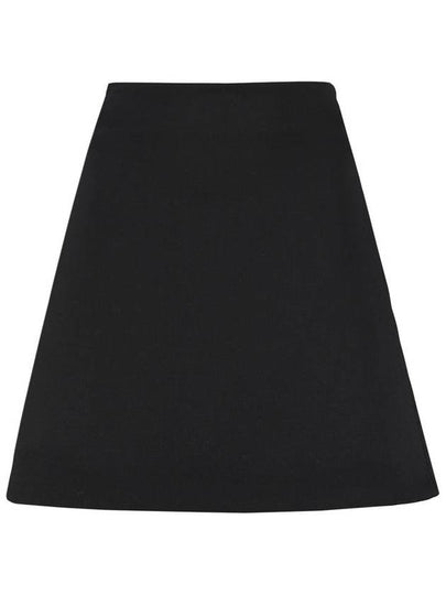 Grande Poudre A-Line Skirt Black - BOTTEGA VENETA - BALAAN 2