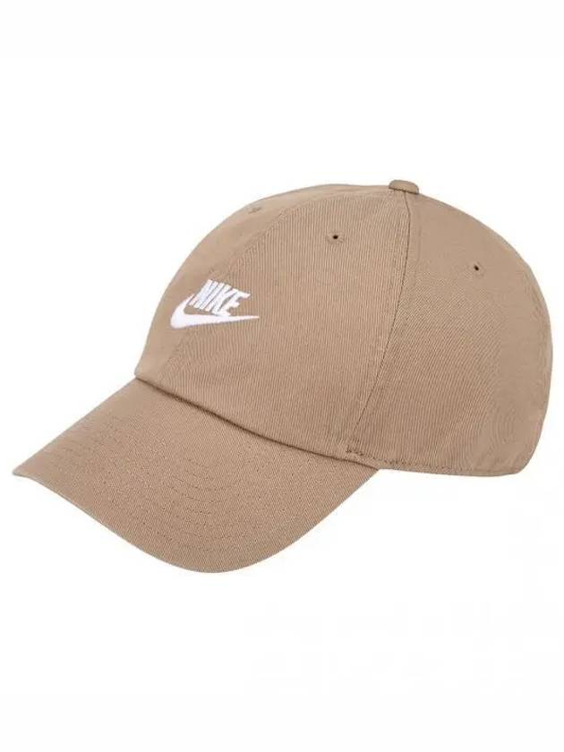 Club Unstructured Futura Washed Ball Cap Khaki - NIKE - BALAAN 2