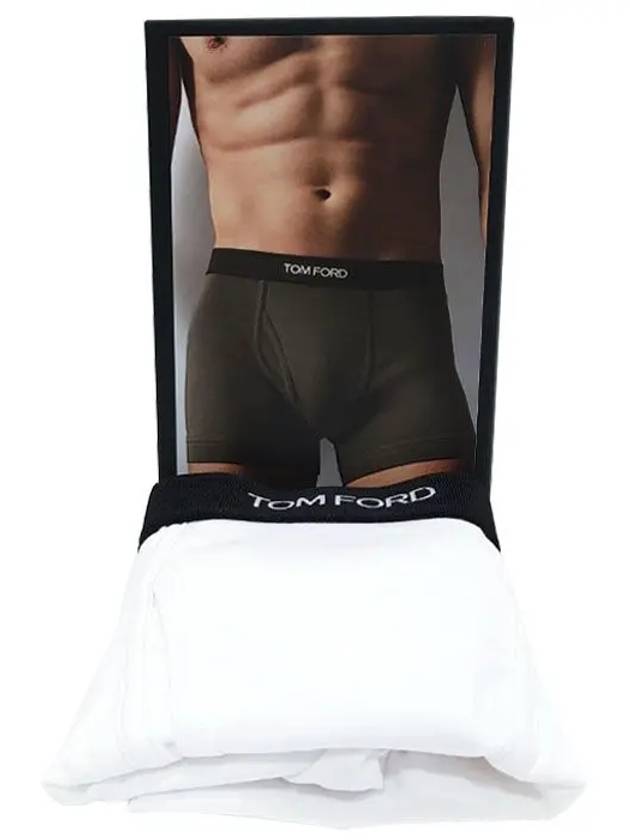 Men's Classic Fit Boxer Briefs White - TOM FORD - BALAAN 5