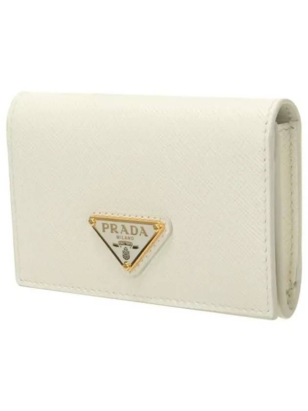 Women s Saffiano Metal Logo Card Wallet 1MC110 QHH F0009 - PRADA - BALAAN 3