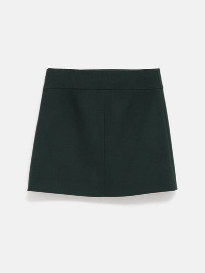 Tailored Miniskirt in Wool Crêpe - CHLOE - BALAAN 2