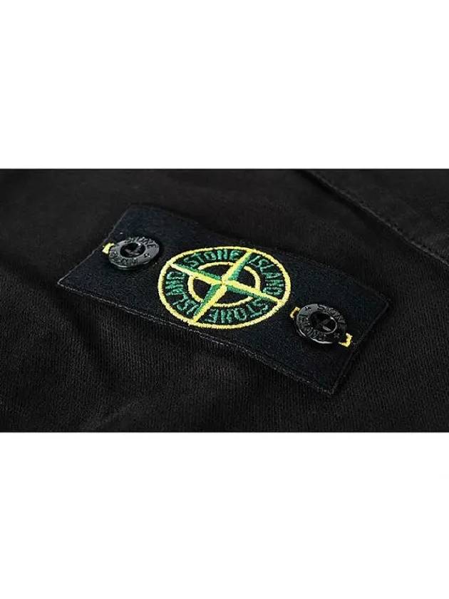 Kids Waffen Patch Cargo Jogger Pants Black 731630714 V0029 - STONE ISLAND - BALAAN 4