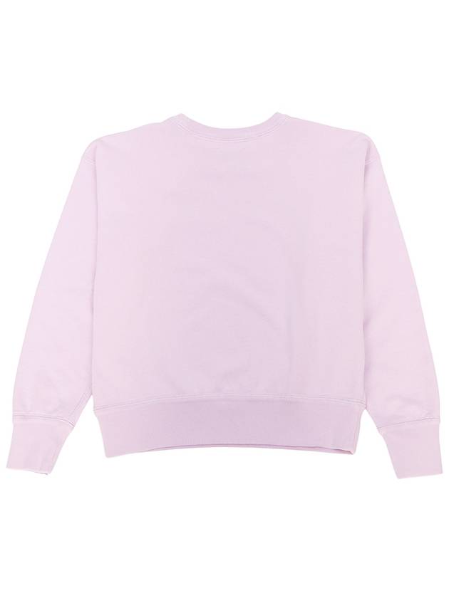 Shard Embroidered Logo Sweatshirt Lilac - ISABEL MARANT - BALAAN 3