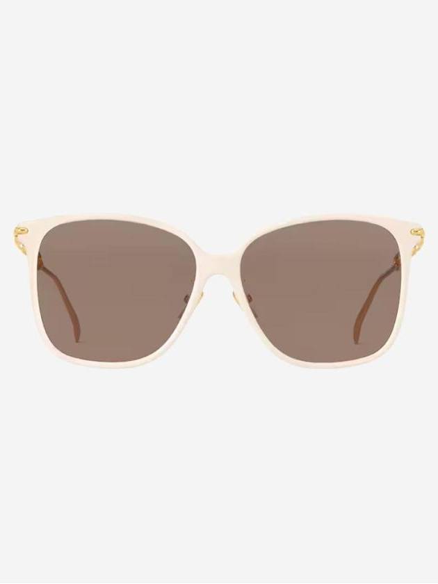 My LV Two Chain Square Sunglasses Cream - LOUIS VUITTON - BALAAN 1