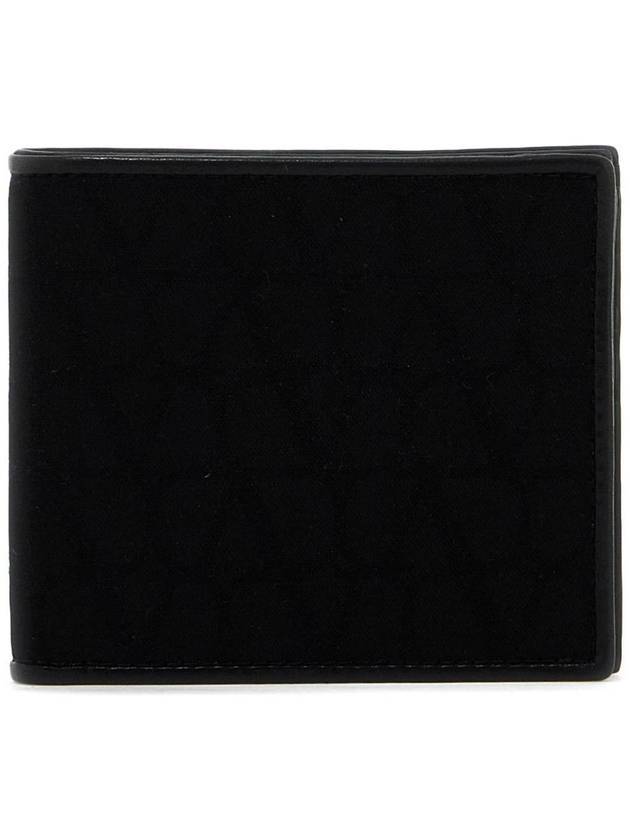 Toile Iconographe Half Wallet Black - VALENTINO - BALAAN 1