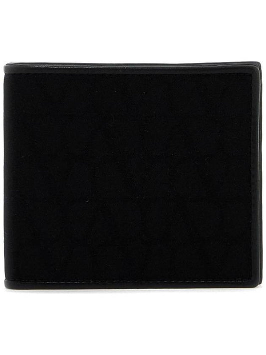 Toile Iconographe Half Wallet Black - VALENTINO - BALAAN 1