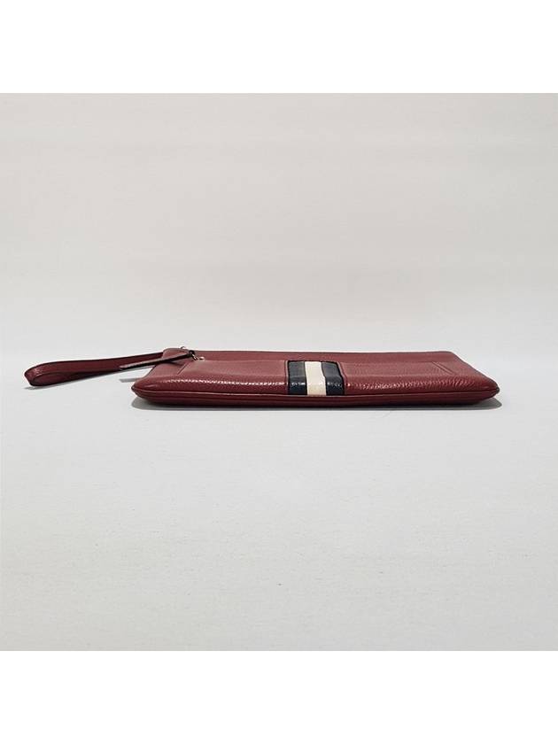 Three stripe leather clutch bag - BALLY - BALAAN 6