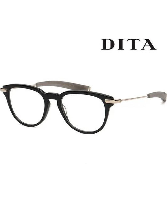 Lancier hornrimmed titanium glasses frame DLX412 A 01 handmade glasses - DITA - BALAAN 1