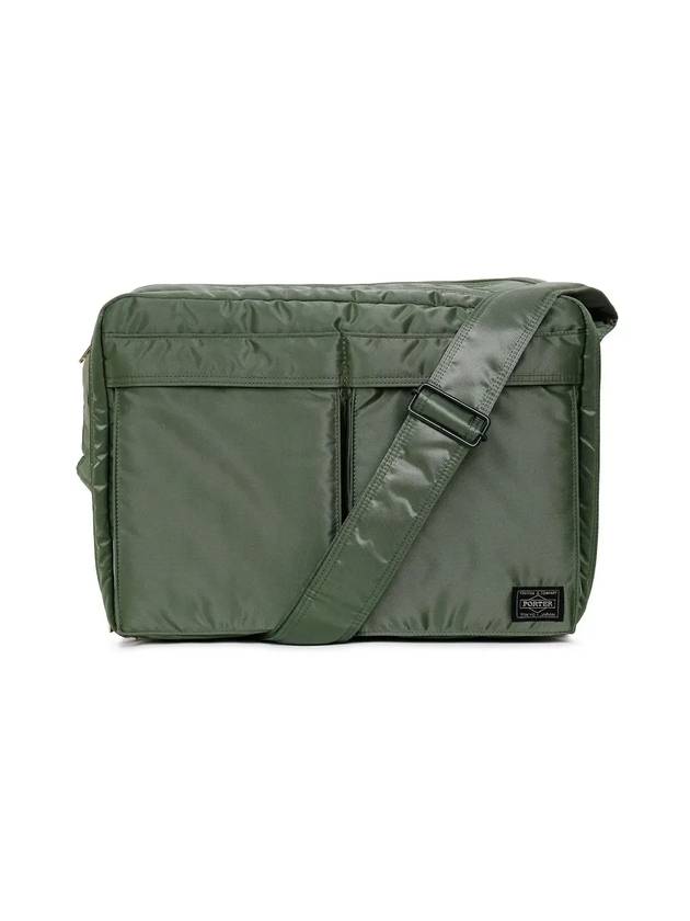 Tanker Logo Cross Bag Sage Green - PORTER YOSHIDA - BALAAN 1