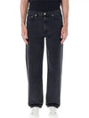 Men's Martin Straight Jeans Black - A.P.C. - BALAAN 3