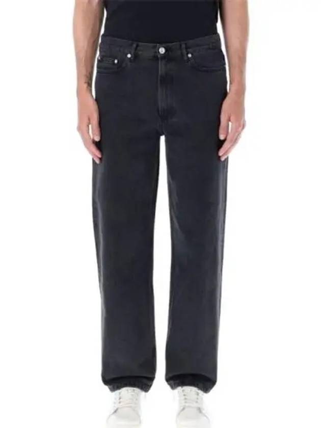 Men's Martin Straight Jeans Black - A.P.C. - BALAAN 3