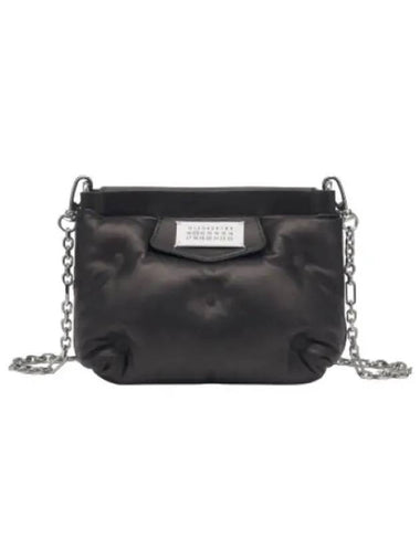 Mini Glam Slam Red Carpet Crossbody Bag Black - MAISON MARGIELA - BALAAN 1