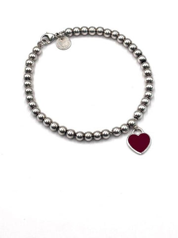 Return to Heart Red Bracelet - TIFFANY & CO. - BALAAN 1