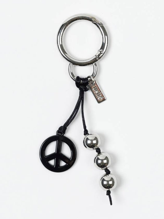 MINI PEACE FREEDOM KEYRING BLACK - USITE - BALAAN 1