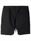 Light Stretch Cotton Bermuda Shorts Black - STONE ISLAND - BALAAN 3